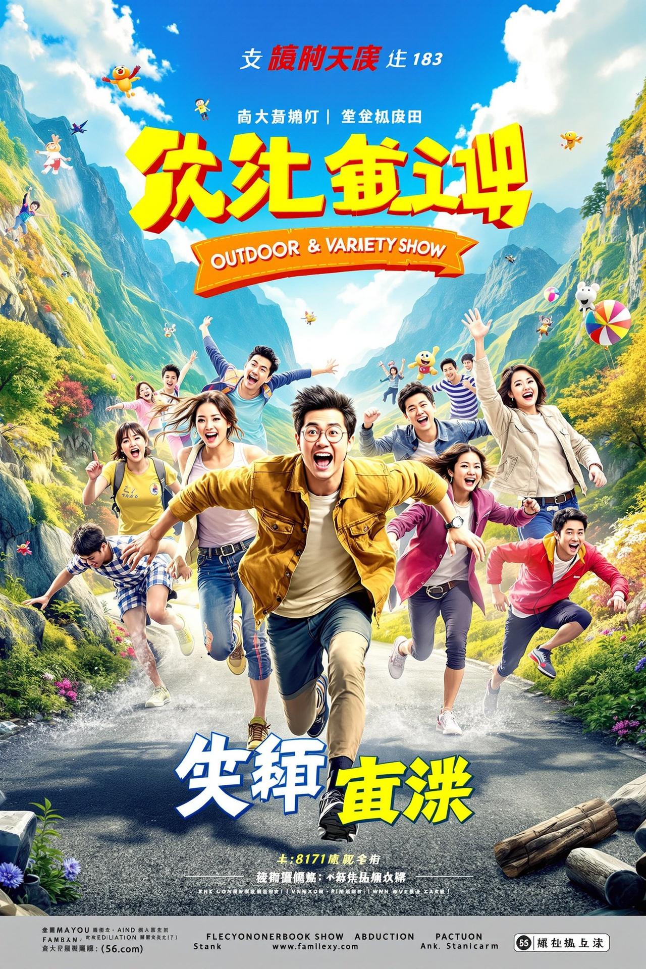 奔跑吧·第十季 - 综艺海报，老A传媒高清影视内容