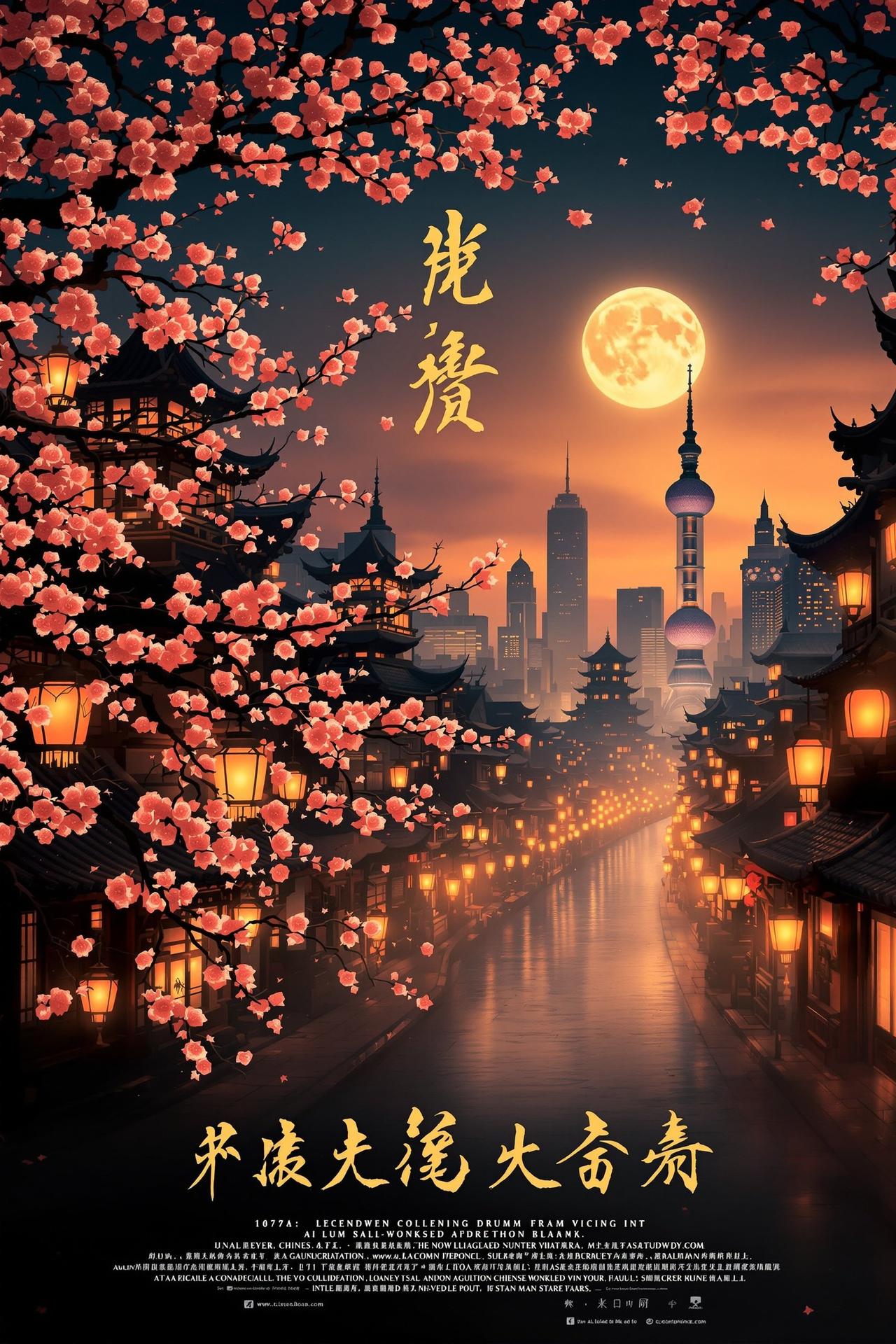 繁花似锦 - 电视剧海报，老A传媒高清影视内容